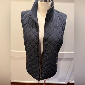 Telluride Clothing Company Quilted Navy Vest for Women